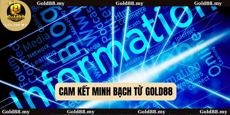 Cam kết minh bạch từ GOLD88
