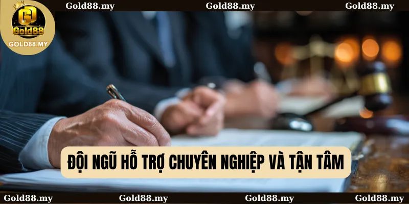 Đội ngũ hỗ trợ chuyên nghiệp và tận tâm