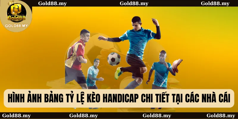 Hình ảnh bảng tỷ lệ Kèo Handicap chi tiết tại các nhà cái