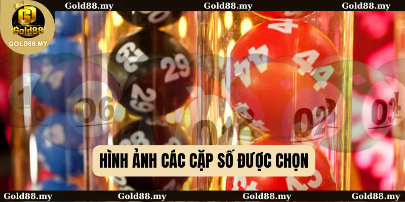 Hình ảnh các cặp số được chọn