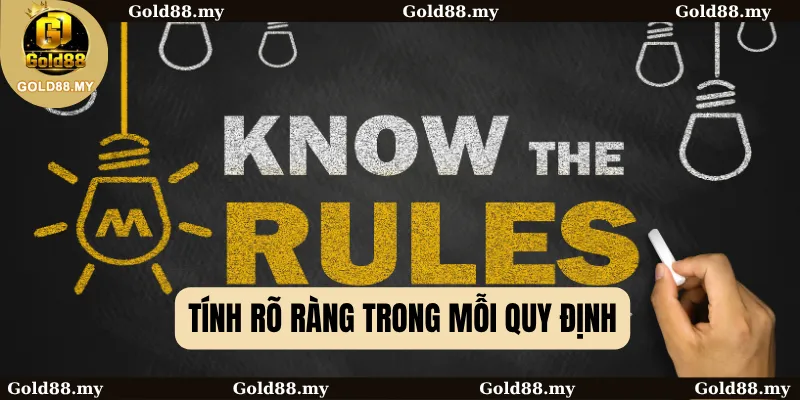 Tính rõ ràng trong mỗi quy định